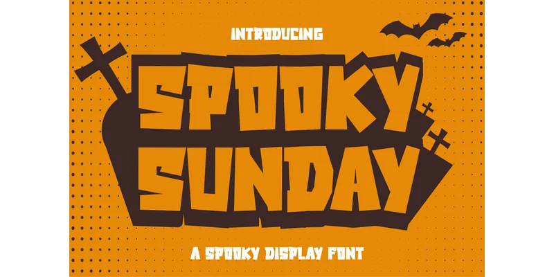 Spooky Sunday Font by Patlot Digital.Studio — Display Font