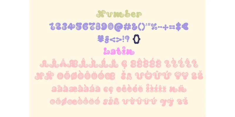 Spooky Swirl Font by arnon.021993 — Display Font — thumbnail 8