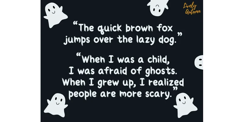 Spooky Time Font by LivelyAutumn 11.11 by LivelyAutumn 11.11 — Sans Serif Font — thumbnail 4
