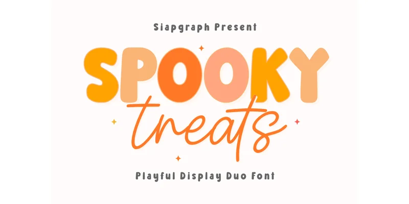 Spooky Treats Font by SiapGraph — Display Font