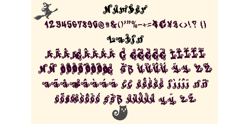Spooky Witch Font by arnon.021993 — Display Font — thumbnail 6