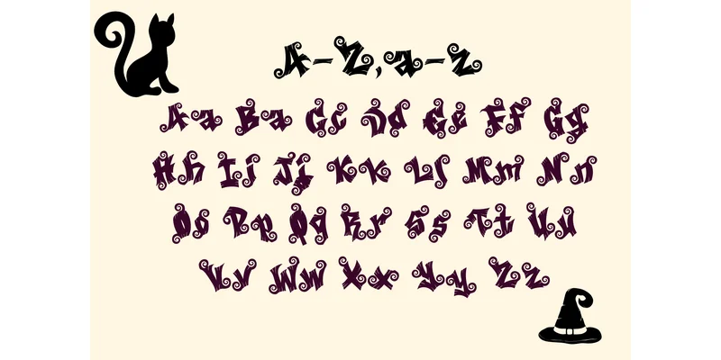 Spooky Witch Font by arnon.021993 — Display Font — thumbnail 7