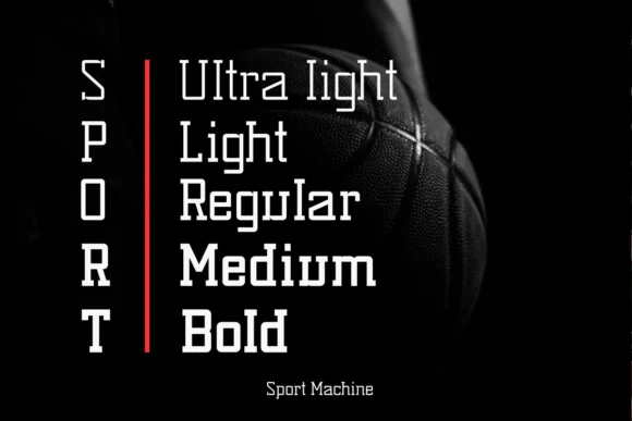 Sport Machine by Eystore — Slab Serif Font — thumbnail 2