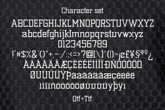 Sport Machine by Eystore — Slab Serif Font — thumbnail 7
