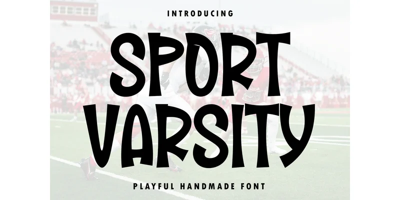 Sport Varsity Font by Creatype Designer — Display Font