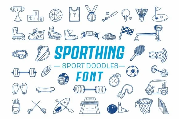 Sporthing by Dito (7NTypes) — Dingbats Font