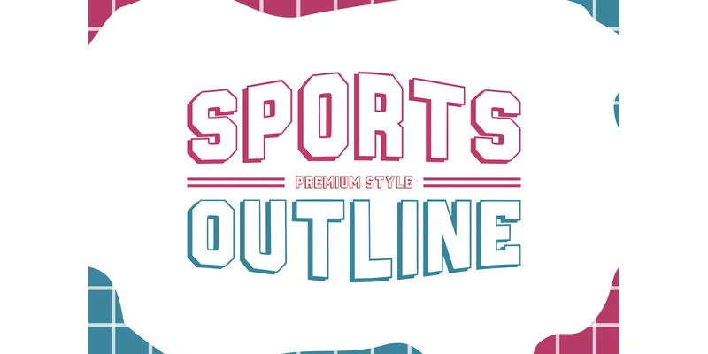Sportsoutline Regular Font by anamalmusyaffaCreative — Display Font
