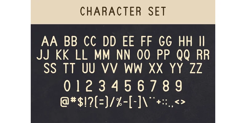 Sportster Garage Font by Eystore by Eystore — Sans Serif Font — thumbnail 8