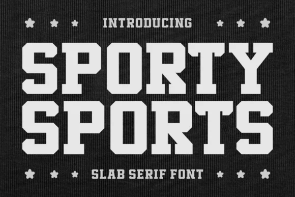 Sporty Sports by Ade (7NTypes) — Slab Serif Font