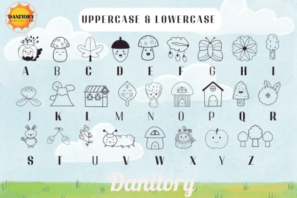 Spring by danita.kukkai — Dingbats Font — thumbnail 2
