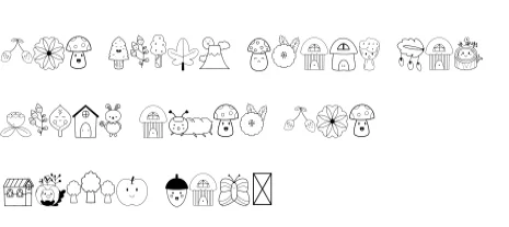 Spring by danita.kukkai — Dingbats Font — thumbnail 6