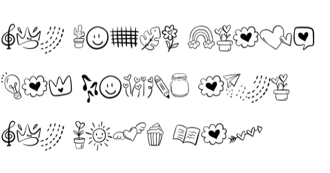 Spring of Love by Sirinart — Dingbats Font — thumbnail 8