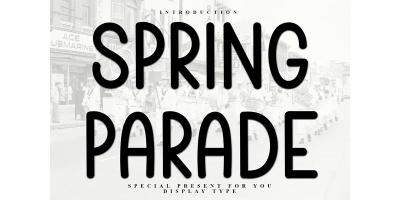 Spring Parade Font by Inermedia STUDIO — Sans Serif Font