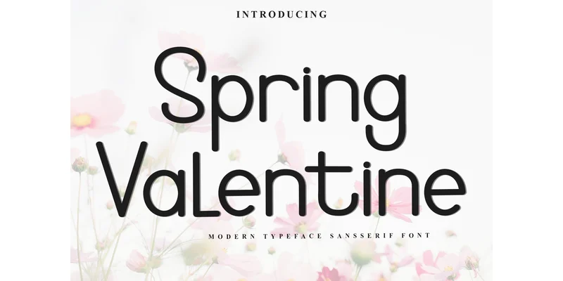 Spring Valentine Font by Inermedia STUDIO — Sans Serif Font