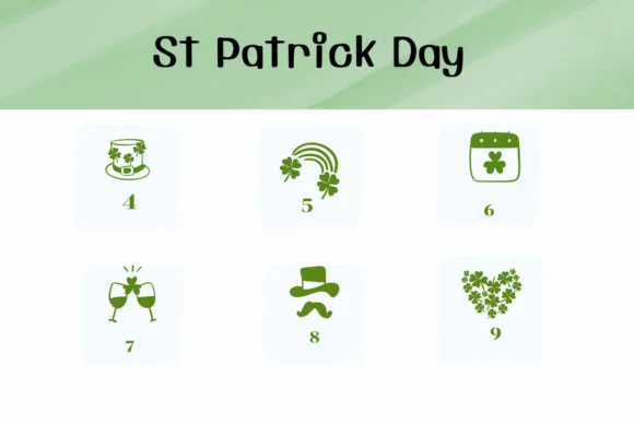 St Patrick Day by Ketsarin — Dingbats Font — thumbnail 4