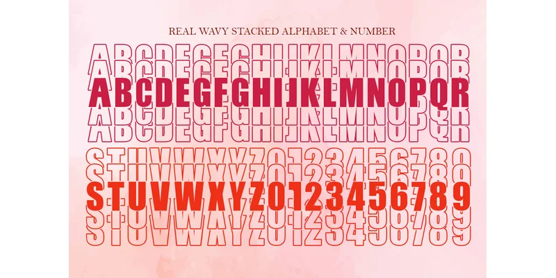 Stacked Font by AF Type — Display Font — thumbnail 2