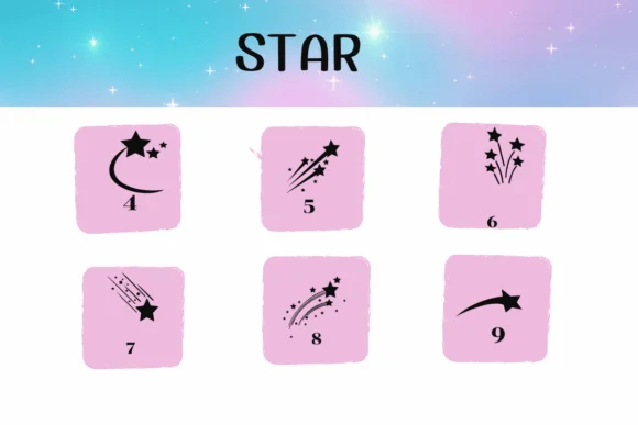 Star by Ketsarin — Dingbats Font — thumbnail 4