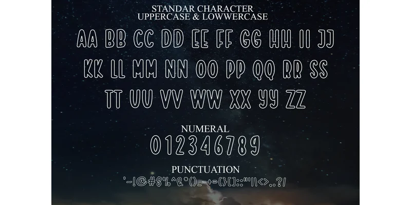 Star Awesome Font by PiPi Creative — Display Font — thumbnail 8