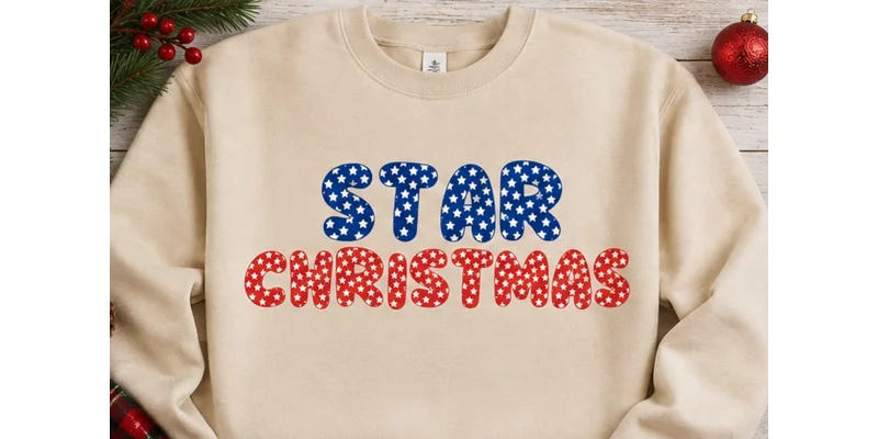 Star Christmas Font by WNIdesign — Display Font — thumbnail 3