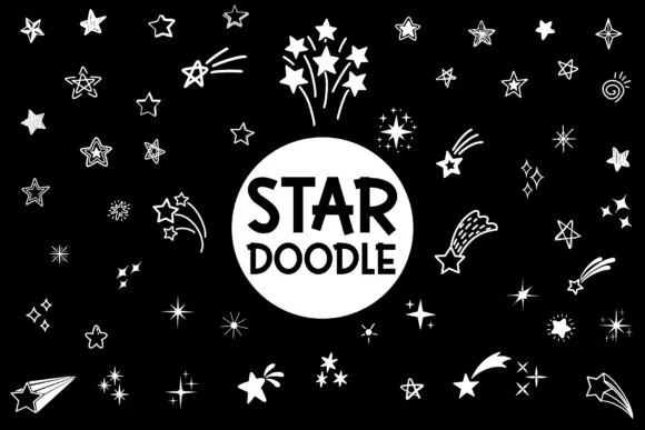 Star Doodle by Fox7 — Dingbats Font