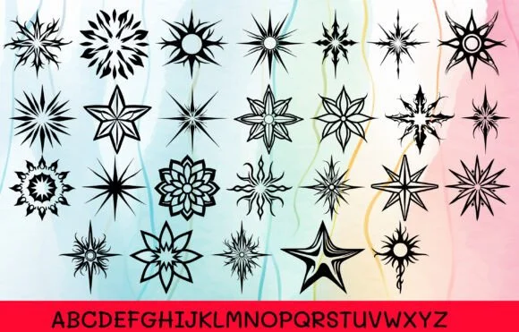 Star Hawaiian by MOMAT THIRTYONE — Dingbats Font — thumbnail 2