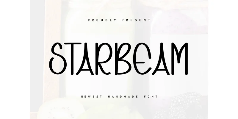 Starbeam Font by Berkah Shop — Display Font