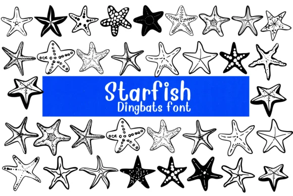 Starfish by Nongyao — Dingbats Font