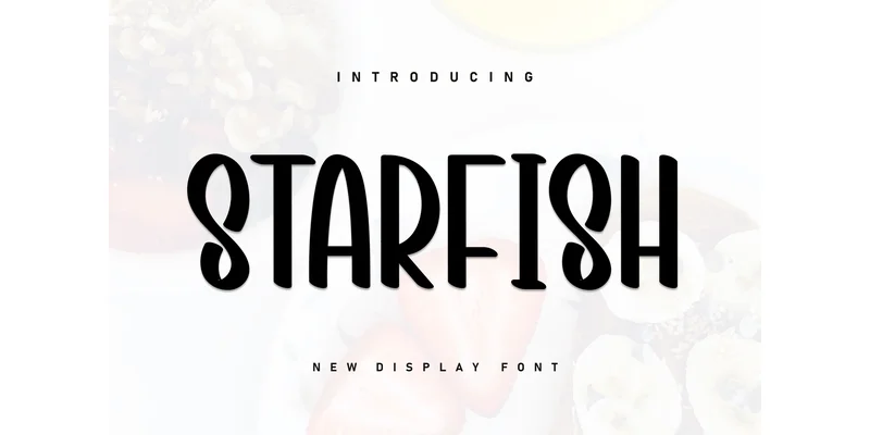 Starfish Font by ArtLine Design — Display Font
