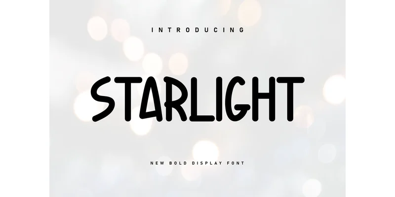Starlight Font by Berkah Shop — Display Font
