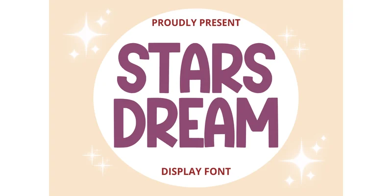 Stars Dream Font by SiapGraph — Display Font