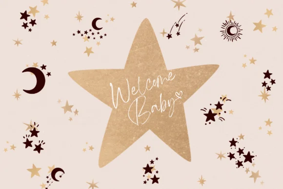 Stars Moon by Sirinart — Dingbats Font — thumbnail 7
