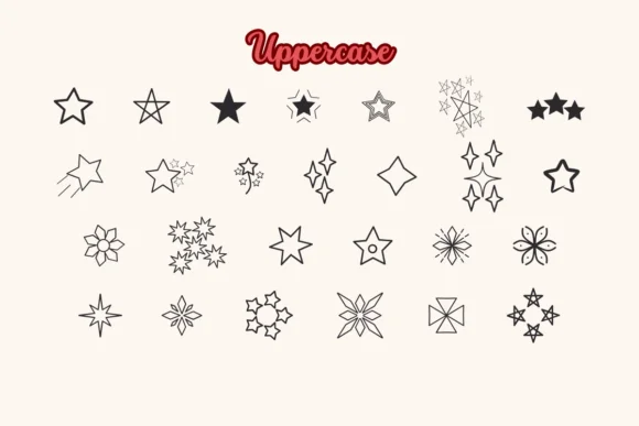 Starscrist by Eystore — Dingbats Font — thumbnail 2