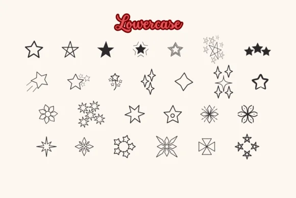 Starscrist by Eystore — Dingbats Font — thumbnail 3