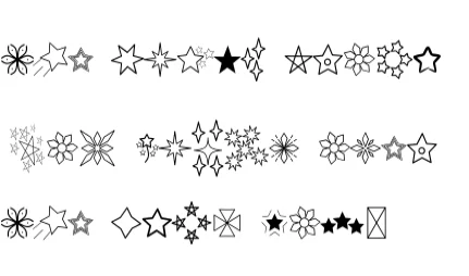 Starscrist by Eystore — Dingbats Font — thumbnail 6