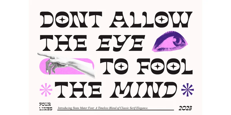Stata Mater Font by Fourlines.design — Display Font — thumbnail 3