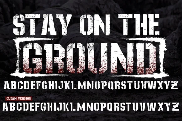 Stay on the Ground by CconceptLab Digitals — Slab Serif Font