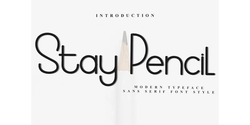 Stay Pencil Font by FreshTypeINK — Sans Serif Font