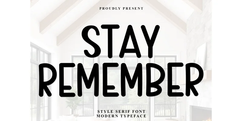 Stay Remember Font by Inermedia STUDIO — Display Font