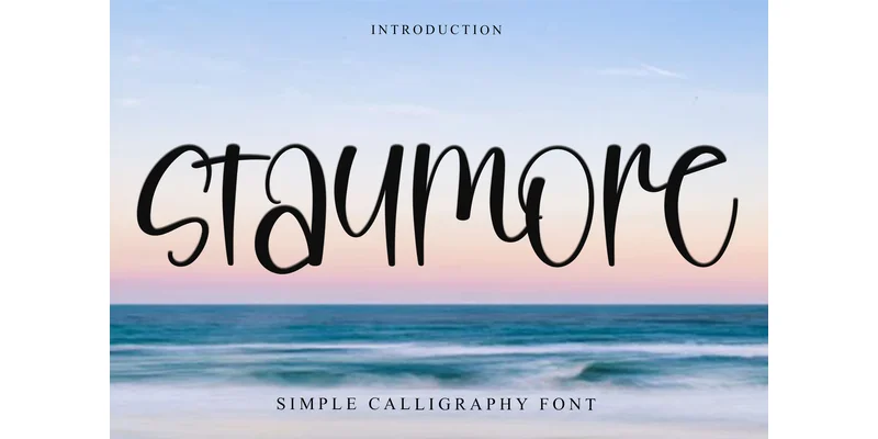 Staymore Font by FreshTypeINK — Display Font