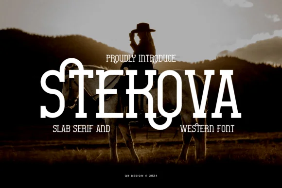 Stekova by qrdesignstd — Slab Serif Font