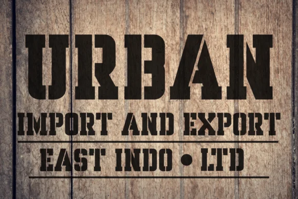Stencil Urban by Eystore — Slab Serif Font — thumbnail 2