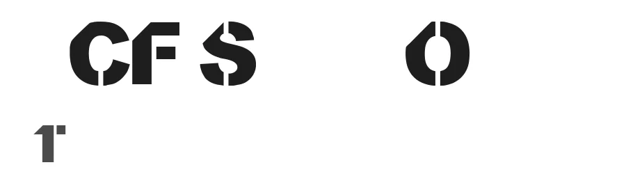 CF Stencil Orama by Cloutierfontes — Decorative Font