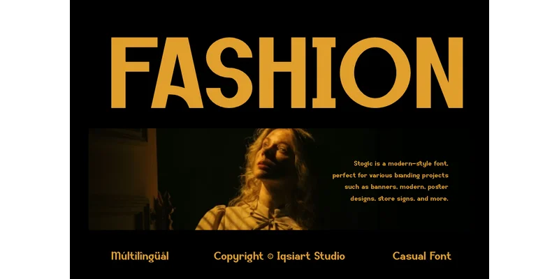Stogic Font by IqsiartStudio — Sans Serif Font — thumbnail 3