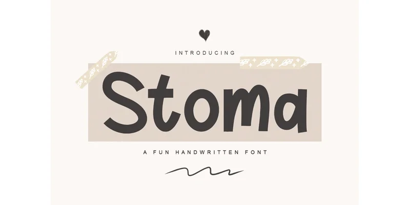 Stoma Font by Kama Studio — Display Font
