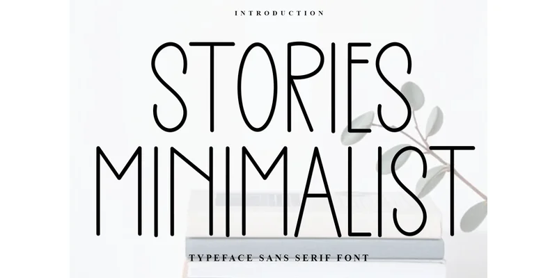 Stories Minimalist Font by Inermedia STUDIO — Sans Serif Font