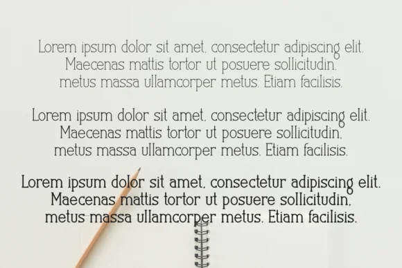 Stories Typewrite by Eystore — Slab Serif Font — thumbnail 2
