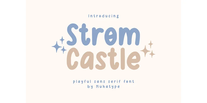 Storm Castle Font by Nuhatype — Sans Serif Font