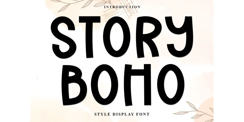 Story Boho Font by Inermedia STUDIO — Display Font