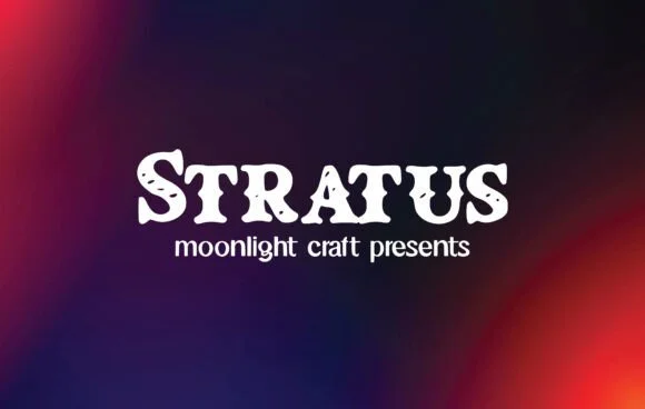 Stratus by moonlight craft — Slab Serif Font