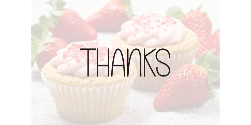Strawberry Cupcake Font by Robbots stores — Display Font — thumbnail 7